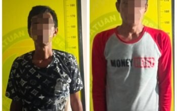 Sat Narkoba Polresta Deli Serdang dan Polsek Biru Biru Ungkap Kasus Sabu, Dua Pria Diamankan