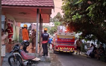 Dua Warga Lanjas Alami Luka Bakar Akibat Kebocoran Tabung Gas, BPBD dan Damkar Lakukan Penanganan