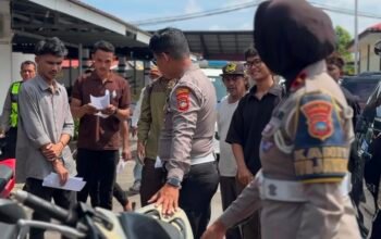 Satlantas Polres Karimun Panggil Orang Tua, Knalpot Brong Ditertibkan Lewat Pendekatan Persuasif