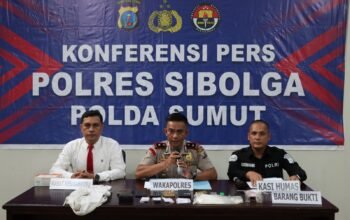 Polres Sibolga Ungkap 6 Kasus Narkoba dalam Ops Antik Toba 2026, 10 Tersangka Diamankan