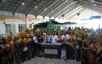 KAI Divre II Sumbar Sambut Delegasi dari 36 Negara pada International Minangkabau Literacy Festival 2026 di Stasiun BIM