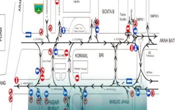 Dishub Berlakukan Rekayasa Lalu Lintas di Kawasan Pasar Pusat,  Pengendara Diimbau Ikuti Jalur yang Berlaku