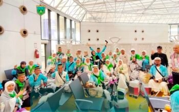 79 Jemaah Haji Padang Panjang Dijadwalkan Tiba di Kampung Halaman Rabu Pagi