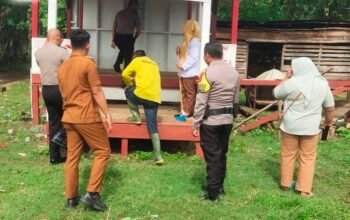 Polsek BAB Tapan Cek Kesiapan Pos Kamling Nagari Ampang Tulak Guna Optimalkan Pengamanan Swakarsa