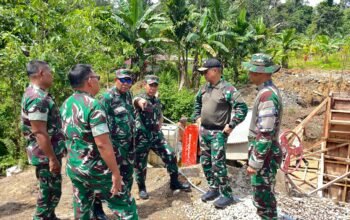 Wadanpusterad Tinjau Karya Bakti TNI AD di Mentawai Apresiasi Hasil Pembangunan untuk Kesejahteraan Rakyat