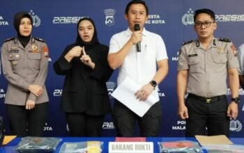 Polresta Malang Kota Ungkap Curas Korban Lansia, Pelaku Dibekuk Setelah Enam Bulan Buron