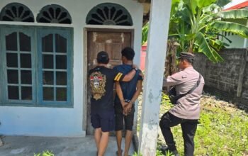 Kurang Dari 1×24 Jam, Unit Reskrim Polsek Kundur Amankan Pelaku Pencurian