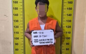 Sat Narkoba Polresta Deli Serdang Amankan Pria Yang Menyimpan Sabu di Pantai labu