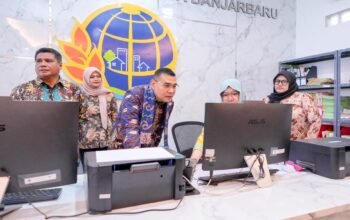 Tinjau PELATARAN di Kantah Banjarbaru, Wamen Ossy Tekankan Pelayanan Cepat dan Minim Antrean