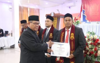 Sekretaris GP Ansor Pidie Jaya Raih Gelar Magister dengan Predikat Cumlaude