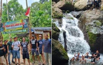 Air Terjun Koto Lubuk Hitam, Pesona Alam Sumatera Barat yang Menyatukan Semangat Kebersamaan dan Kolaborasi