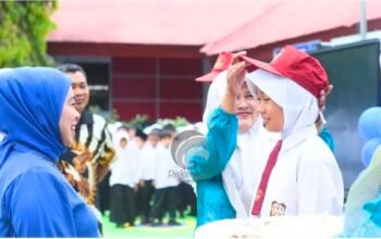 Penuh Haru, SDN 1 Sijunjung Lepas Siswa Kelas VI