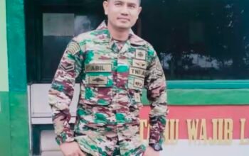 Abil Kuba, Prajurit TNI AD Aktif Pernah Dianugerahi Satyalancana Kebaktian Sosial dari Presiden RI