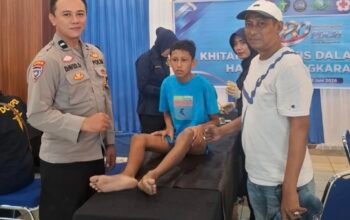 Bhabinkamtibmas Polsek Koto Tangah Dapat Apresiasi Warga Atas Suksesnya Khitanan dan Pengobatan Gratis HUT Bhayangkara ke-80