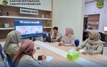 Perkuat Kesiapan Asesmen KRS 2026, Panitia Kantor Pertanahan Kabupaten Pasuruan Ikuti Briefing Daring