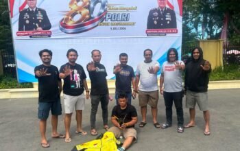 Unit 1 Tim Klewang Amankan Seorang Pria Diduga Mencuri Handphone Pemilik Warung