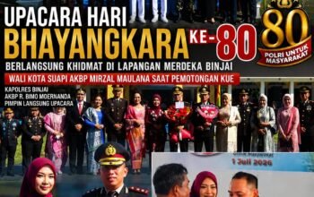 Peringatan Hari Bhayangkara Ke-80 di Binjai Tegaskan Komitmen “Polri untuk Masyarakat”