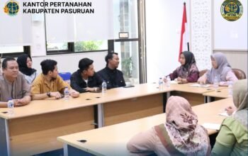 Perkuat Capaian Target PSN 2026, Kantor Pertanahan Kabupaten Pasuruan Gelar Monitoring dan Evaluasi Kinerja Survei dan Pemetaan