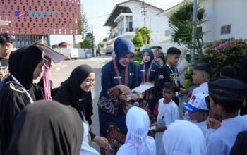 KAI Divre II Sumbar dan Yayasan Abulyatama Indonesia Cabang Padang Berbagi Kebahagiaan Bersama Ratusan Anak Yatim