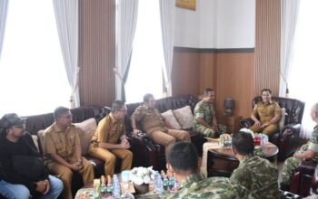 Pulang Pisau Perkuat Sinergi dengan TNI, Bupati Ahmad Rifa’i Sambut Kunjungan Dandim 1011/KLK