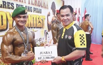 Bupati Ahmad Rifa’i Apresiasi Body Contest Championship, Pulang Pisau Dorong Lahirnya Atlet Binaraga Berprestasi