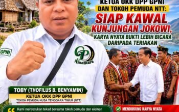 Ketua OKK DPP GPNI: Siap Kawal Kunjungan Jokowi ke NTT, Karya Nyata Lebih Bermakna daripada Teriakan
