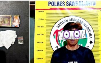 Kurir Sabu MH Beserta Barang Bukti Berhasil Diamankan Satresnarkoba Polres Sawahlunto