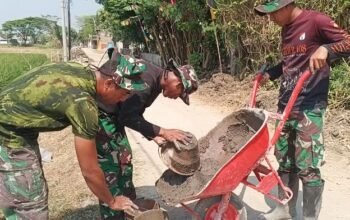 Semangat Satgas Tmmd Tak Pernah Surut