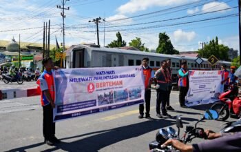 KAI Divre II Sumbar Perkuat Sinergi dengan Akademisi untuk Meningkatkan Keselamatan di Perlintasan Sebidang Kereta Api