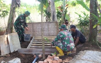 MCK Sasaran Fisik TMMD Ke-129 Terus Dikebut, Tingkatkan Sanitasi dan Kesehatan Warga Baru Raharja