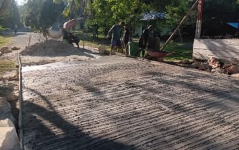 Pengecoran Jalan TMMD Ke-129 Kodim 1807/Sorong Selatan Rampung 100 Persen, Wujud Nyata Pengabdian TNI untuk Kesejahteraan Masyarakat