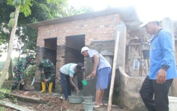 Ibu Wagiyem Ucap Syukur, Pembangunan MCK Program TMMD Ke-129 Bawa Dampak Positif baginya Sekeluarga