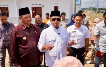 Tinjau Lokasi Huntap Korban Bencana Aceh Tamiang, Menteri Nusron Pastikan Lahan 100 Persen Siap Digunakan