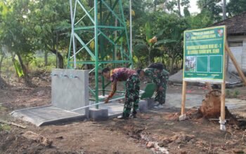 Satgas TMMD ke-129 Kodim 0412/LU Teliti Pembangunan Sumur Bor Sasaran Pertama, Pastikan Air Bersih Layak Dimanfaatkan Warga