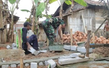 TMMD Ke-129 Terus Bergerak, Pembangunan MCK Jadi Langkah Nyata Tingkatkan Kualitas Hidup Warga