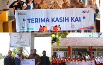 KAI Divre II Sumbar Kembali Salurkan Bantuan TJSL untuk Dukung Pendidikan, Sarana Ibadah, dan Pemberdayaan Masyarakat