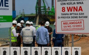 Delapan WNA Diduga Terlibat Proyek PT Dredging Indonesia (DEME), Publik Menunggu Ketegasan Disnaker dan Imigrasi