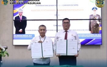 Perkuat Sinergi Penanganan Permasalahan Hukum, Kantor Pertanahan Kabupaten Pasuruan Jalin Kerja Sama dengan Kejaksaan Negeri Kabupaten Pasuruan
