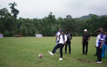 Bupati Solok Buka Turnamen Sepak Bola Antar Klub se-Sumbar 2026, Dorong Lahirnya Bibit Atlet Muda