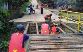 Atas Instruksi Bupati Toha, Perbaikan Jembatan Purwosari Rampung; Akses Warga Kembali Aman