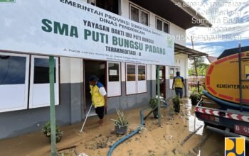 Satgas Tanggap Darurat BPBPK Sumbar Bersama Kementerian PU, TNI, dan Relawan Tuntaskan Pembersihan Panti Puti Bungsu Pascabanjir