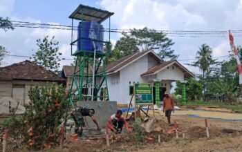 Semoga jadi Berkah bagi Kami : Usaha Satgas TMMD Dekatkan Masyarakat Desa Baru Raharja pada Sumber Air Bersih