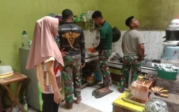 Sukoharjo Bukan Hanya Di Lokasi Pembangunan, Kebersamaan Juga Terjalin Di Dapur