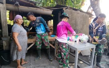 Satgas TMMD Reguler ke-129 Kodim 0726/Sukoharjo: Keakraban Seperti Keluarga Sendiri di Desa Parangjoro