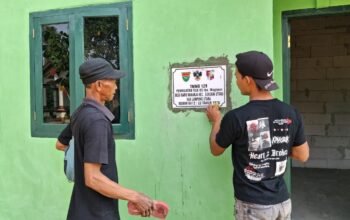 Satgas TMMD Ke-129 Ukir Jejak Pengabdian Melalui Prasasti RTLH di Desa Baru Raharja