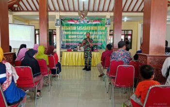 TNI Satukan Langkah, Kodim 0726/Sukoharjo Kobarkan Semangat Kebangsaan di TMMD Reg 129