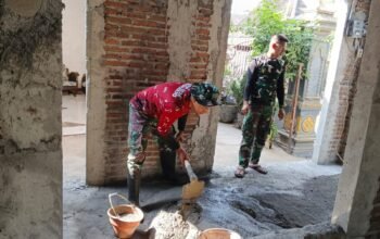 Satgas TMMD Reguler ke-129 Kodim 0726/Sukoharjo: Tegas dan disiplin ramah dan religi