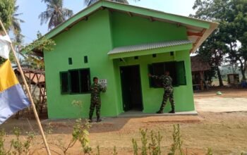 Selesai Dibangun, Ibu Wagiyem Siap Tempati Rumah Baru Hasil Program TMMD ke-129 Lampura