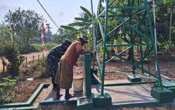 Air Mengering Saat Kemarau, Sumur Bor TMMD Jadi Penyelamat Warga dan Mulai Dimanfaatkan