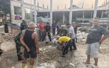 Memasuki H-3 Penutupan, Satgas TMMD ke-129 Kodim 0313/KPR dan Warga ‘Serbu’ Seluruh Titik Pembangunan di Pangkalan Terap
